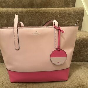 Kate Spade Two-Tone Pink Tote
